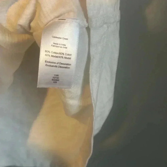 Coldwater Creek Women’s Touch of Spirit Tee - Picture 7 of 8